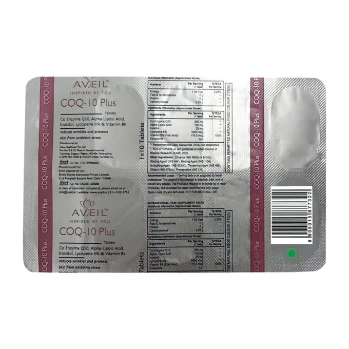 COQ 10 Strip Back