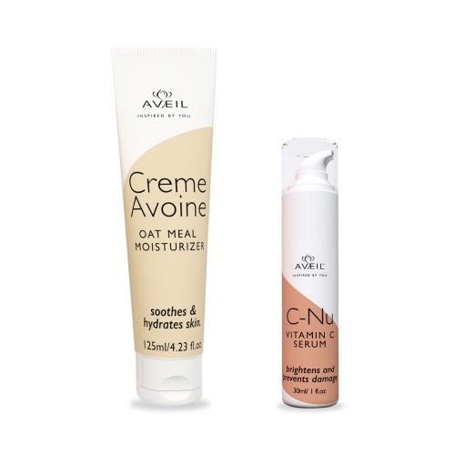 AVEIL C-NU VITAMIN C SERUM & CREME AVOINE COMBO